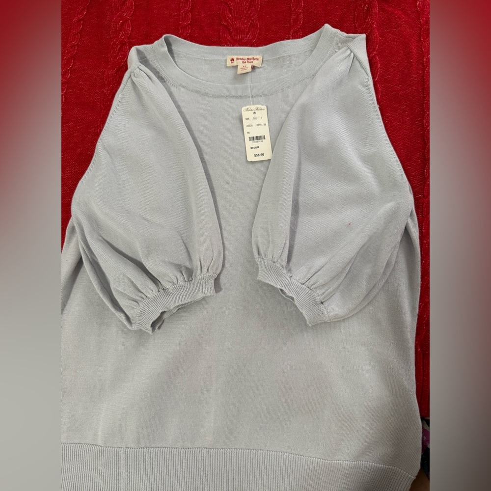 Brooks Brothers Red Fleece Top